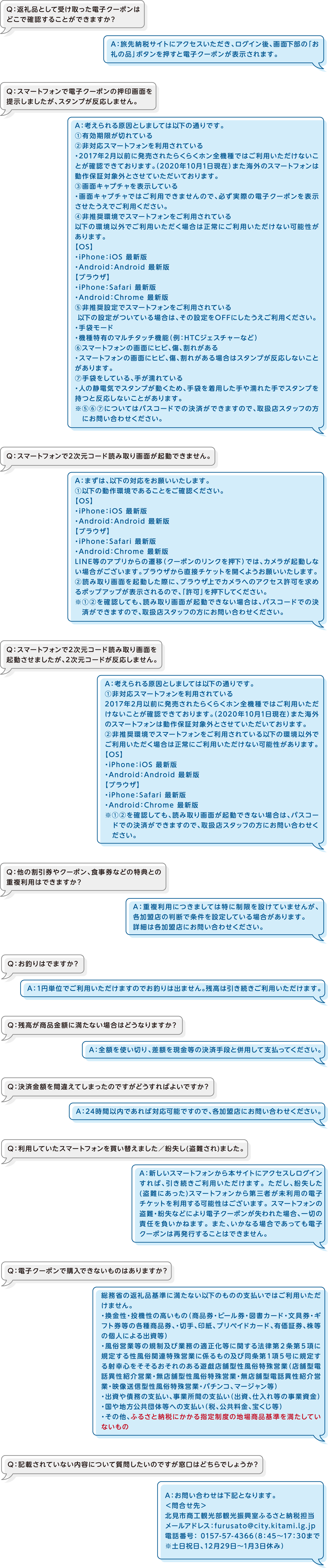 電子クーポンの利用について